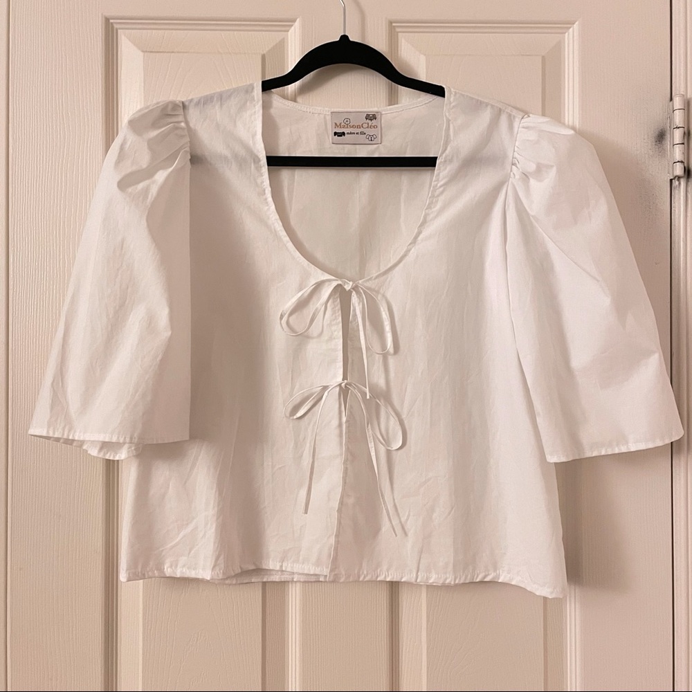 ❌SOLD❌ Maison Cleo Agnes blouse